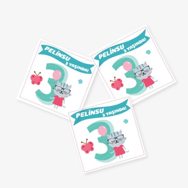 3 Yaşında online tasarla