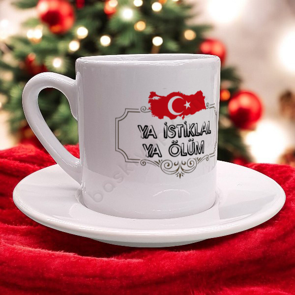 30 Ağustos 7 Tasarımlı Kendin Tasarla Türk Kahvesi Fincanı online tasarla