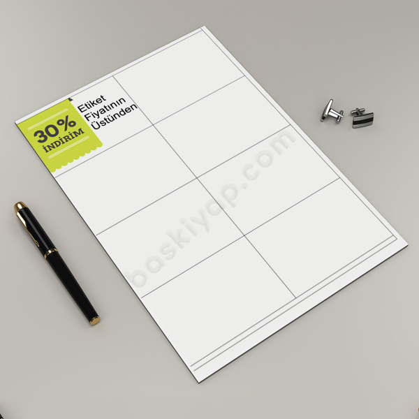 %30 İndirim Etiketi online tasarla