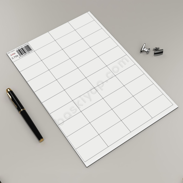 40 Parça Barkod Etiket online tasarla