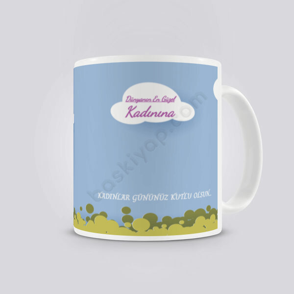 8 Mart Kadınlar Gününüz Kutlu Olsun Kupa Bardak online tasarla