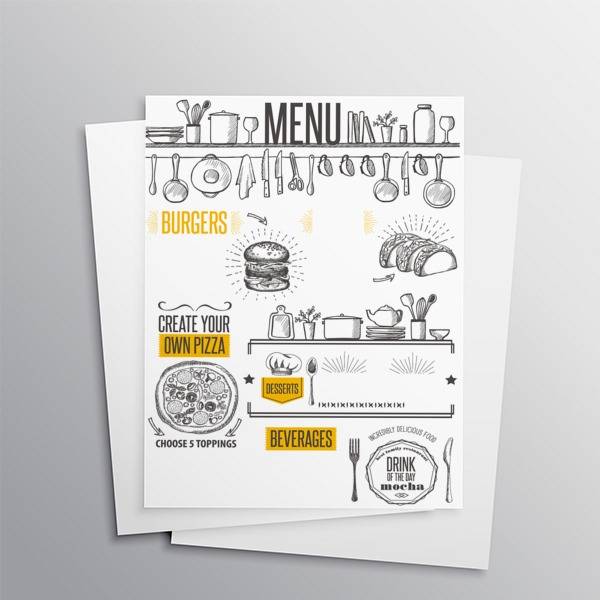 Restaurant Menu online tasarla