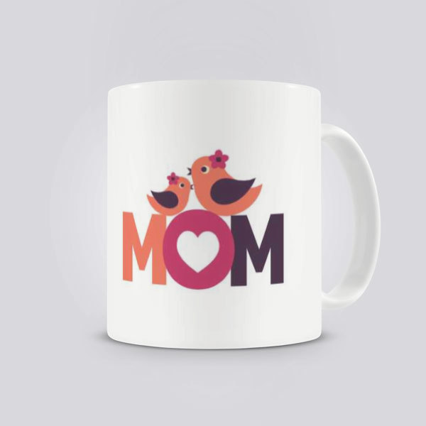 Anne Kuş Ve Yavrusu online tasarla