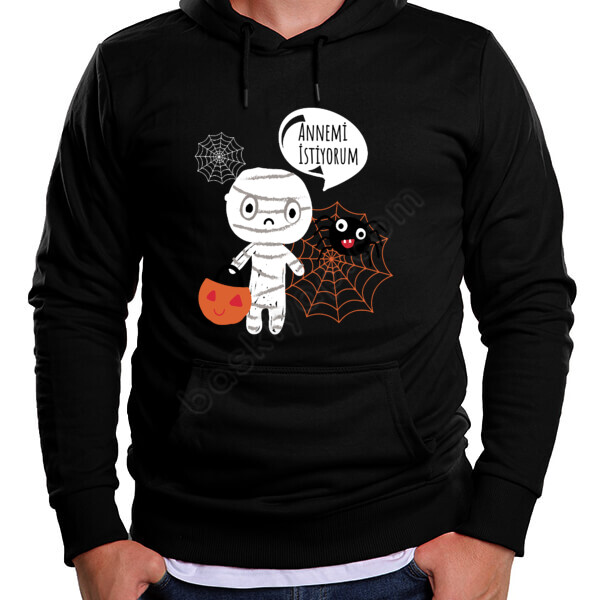 Annemi İstiyorum Tasarım Sweatshirt online tasarla