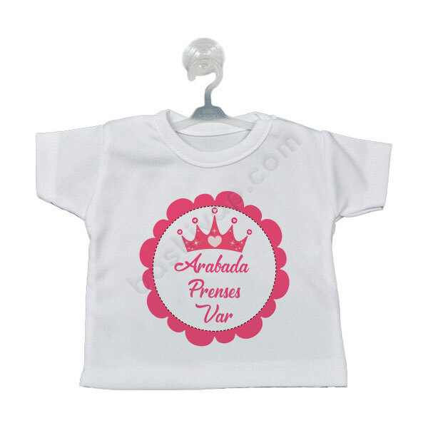 Arabada Prenses Var Tasarımlı Araba Süsü online tasarla