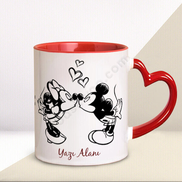 Aşkımız Tasarım Baskılı Kupa online tasarla