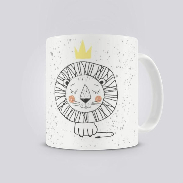 Aslan Kral Kupa Bardak online tasarla