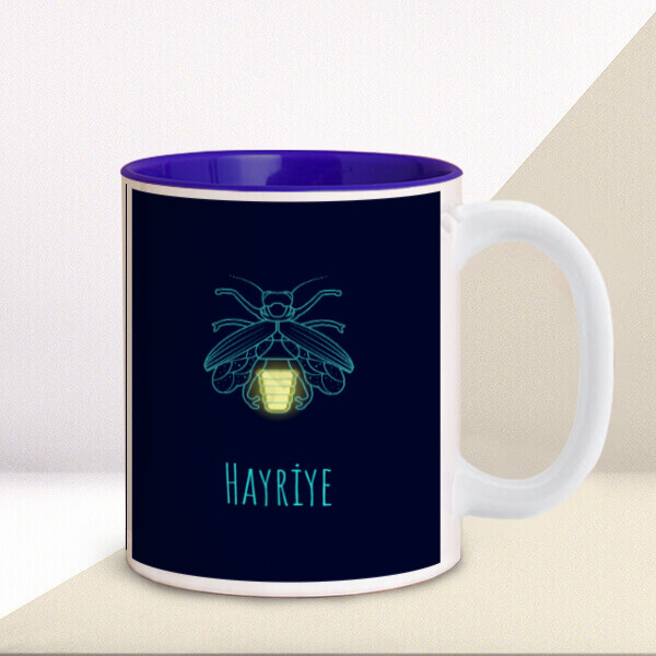 Ateş Böceği Desenli Kupa online tasarla