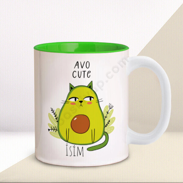 Avocute Tasarımlı Kupa online tasarla