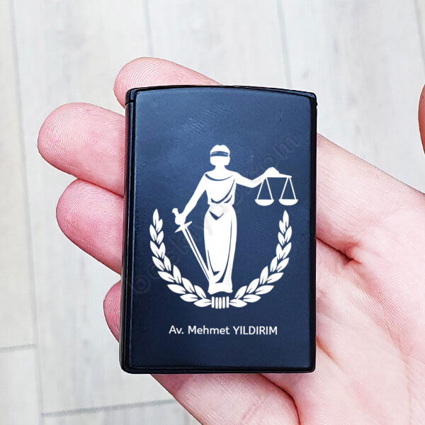 Avukat Yana Kaydırmalı Pürmüz Çakmak online tasarla