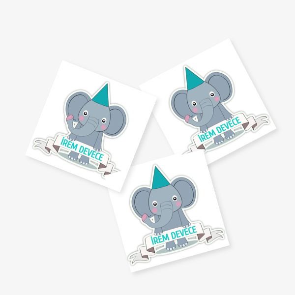 Filli İsim Etiketi online tasarla