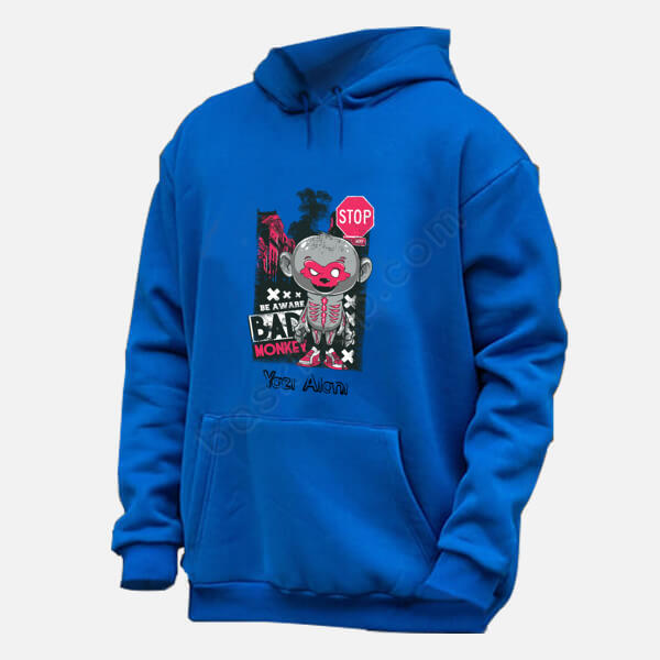 Bad Monkey Tasarım Baskılı Sweatshirt online tasarla