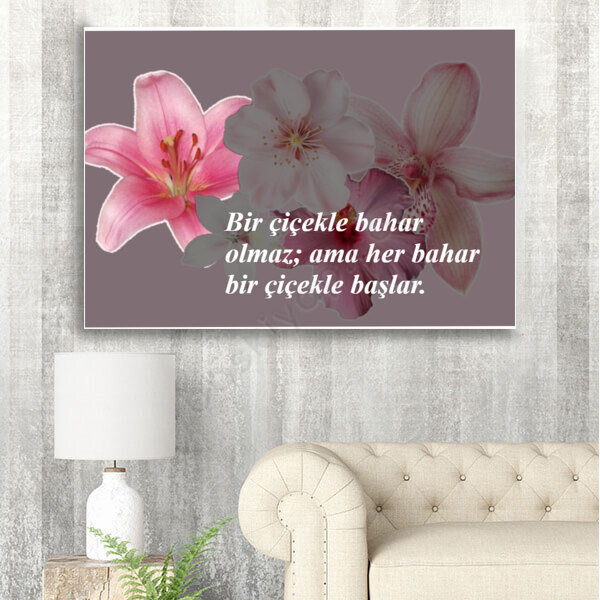 Bahar Mevsimi  Kanvas Tablo 35X50Cm online tasarla