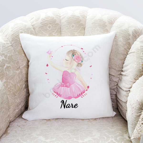 Balerin Tasarımlı Yastık Kılıfı online tasarla