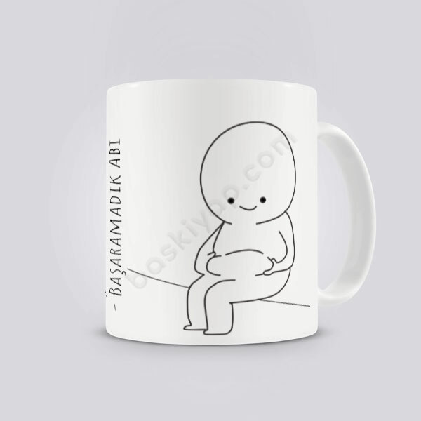Başaramadık Kendin Tasarla Baskılı Kupa online tasarla