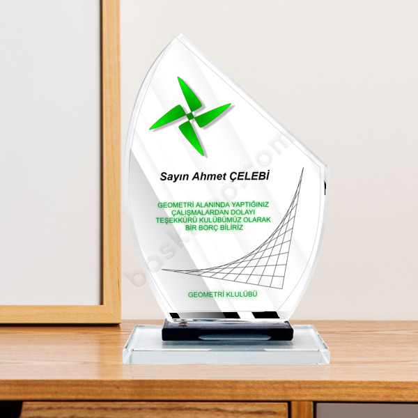 Başarı Plaketi online tasarla