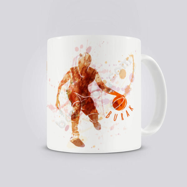 Basketbol Tasarım 2 Kendin Tasarla Kupa Bardak online tasarla