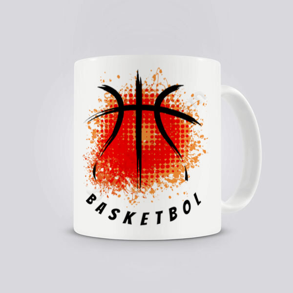 Basketbol Tasarım 5 Kendin Tasarla Kupa Bardak online tasarla