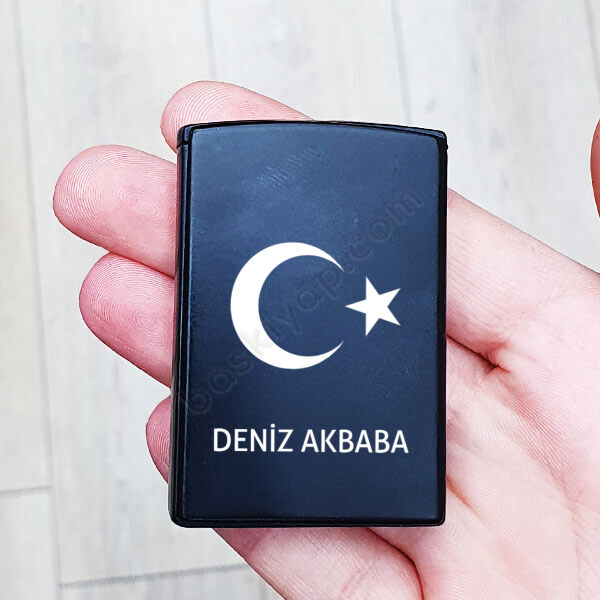 Bayrak Yana Kaydırmalı Pürmüz Çakmak online tasarla