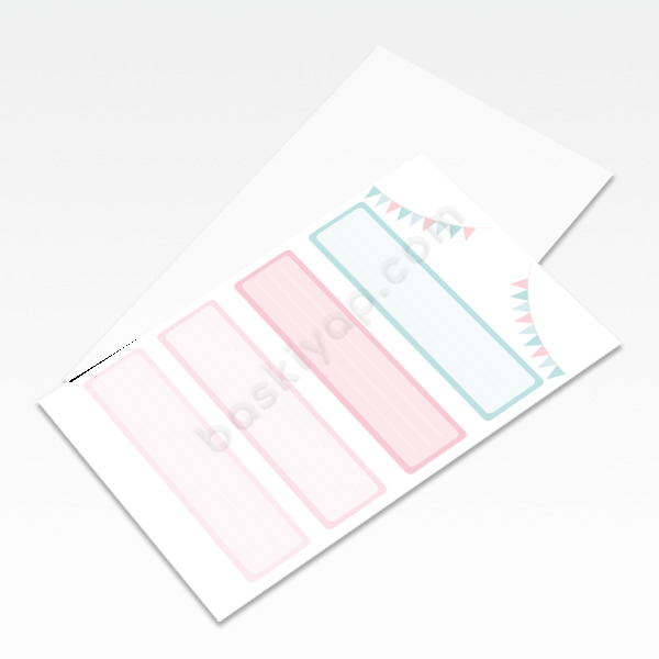 Bayraklı Tasarım Unutmayınız Kartı online tasarla