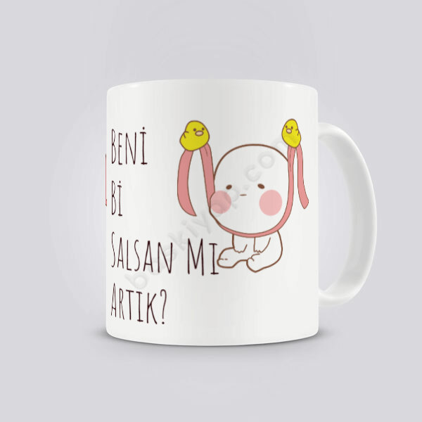 Beni Bi Sal Kendin Tasarla Baskılı Kupa online tasarla