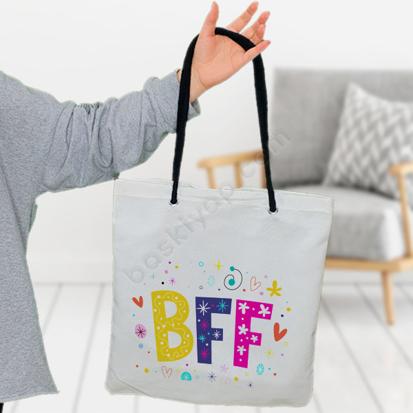 Best Friend Forever Bez Çanta Tasarımı Kişiye Özel online tasarla