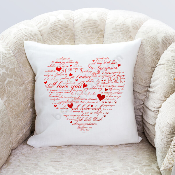 Bir Çok Dilde Seni Seviyorum online tasarla