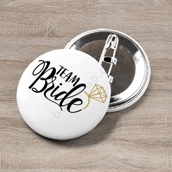 Bride Team Buton Rozet online tasarla