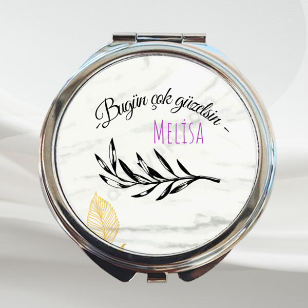 Bugün Çok Güzelsin Tasarım Makyaj Aynası online tasarla