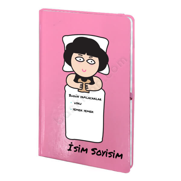 Bugun Yapılacaklar Defter Ajanda Tasarımı online tasarla