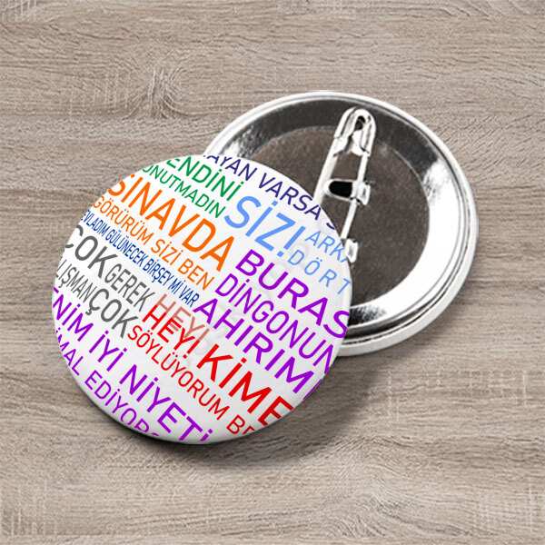 Buton Rozet - Kendin Tasarla 44 Mm online tasarla