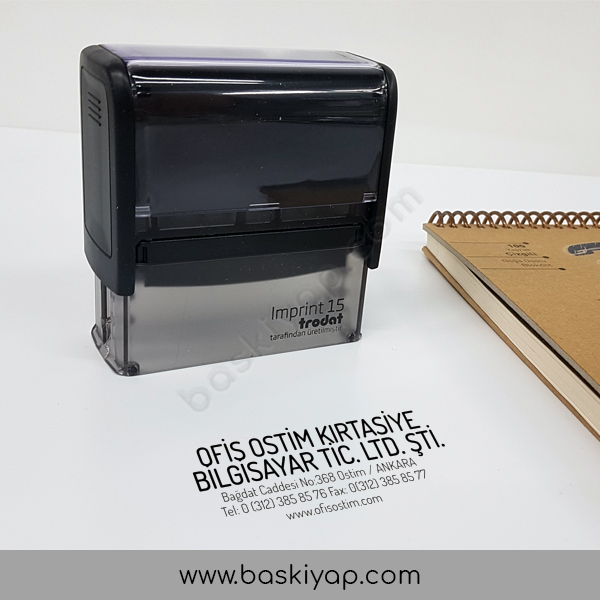Büyük Boy Imprint 8915 Firma Kaşesi online tasarla