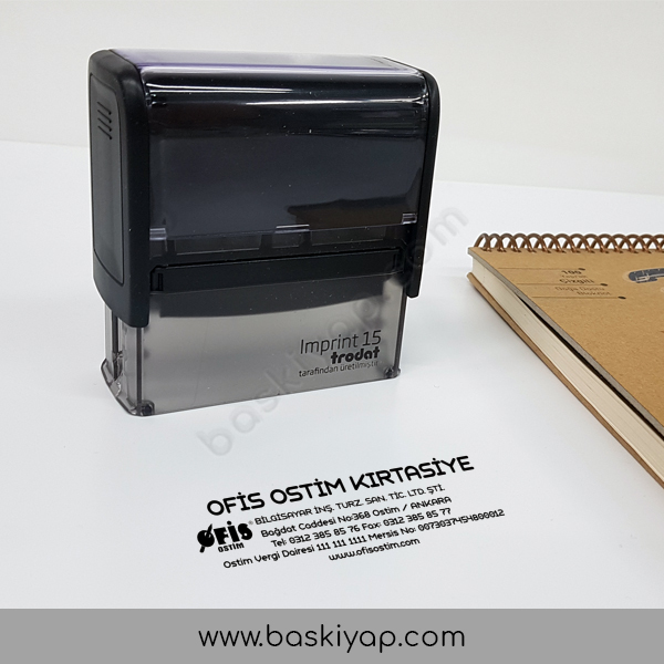 Büyük Boy Firma Logolu İmprint 8915 Kaşe