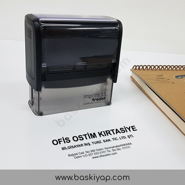 Büyük Boy Imprint 8915 Firmaya Özel Kaşe online tasarla