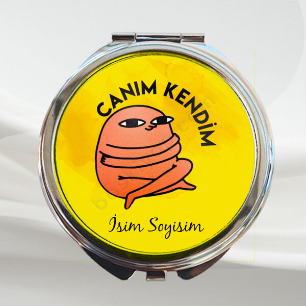 Canım Kendim Baskılı Makyaj Aynası online tasarla