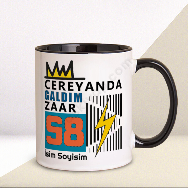 Cereyanda Galdım Zaar Tasarımlı Kupa online tasarla