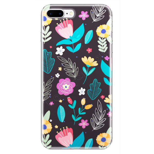 Çiçek 1 Tasarım Baskılı Iphone 7 Plus Kılıf online tasarla