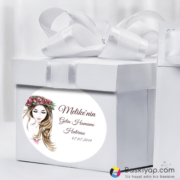 Çiçekli Kız online tasarla