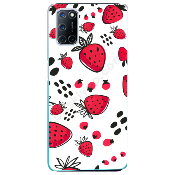 Çilek Tasarımlı Telefon Kılıfı online tasarla