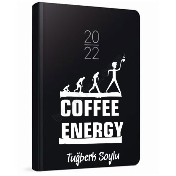 Coffe Energy Tasarım Ajanda online tasarla