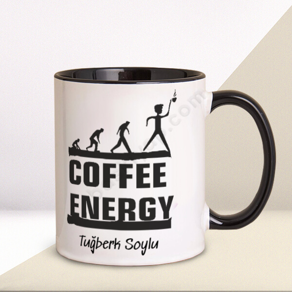 Coffe Energy Tasarım Kupa online tasarla