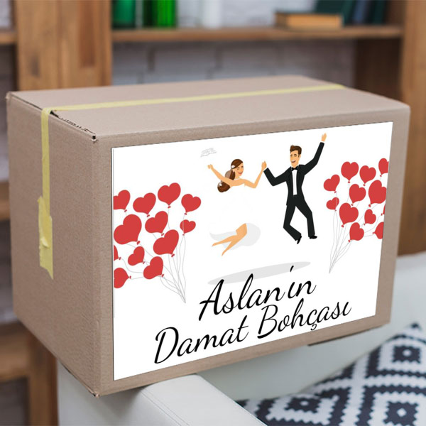 Damatlık Çeyiz Etiketi online tasarla