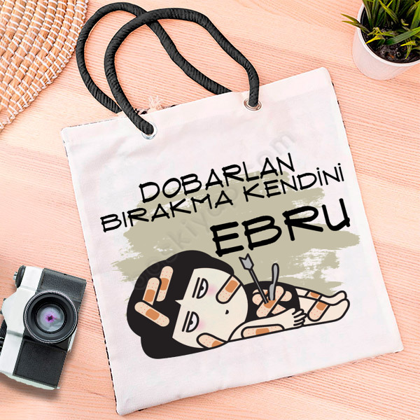 Dobarlan Bırakma Kendini Tasarım Bez Çanta online tasarla