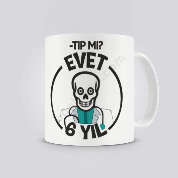 Doktor Tasarımlı Kupa Bardak online tasarla