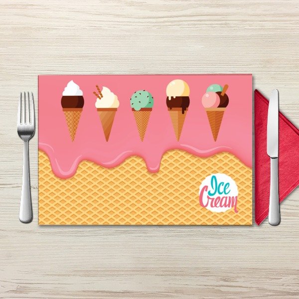 Dondurma & Waffle online tasarla