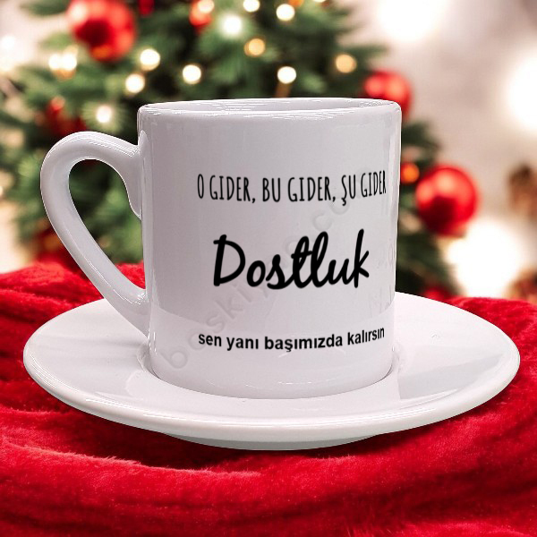 Dostluk Tasarım Türk Kahvesi Fincanı online tasarla