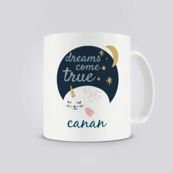 Dreams Come True Kupa Bardak online tasarla