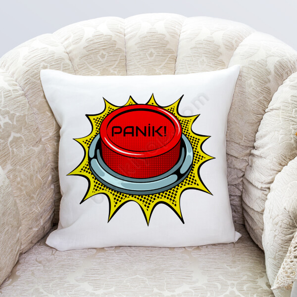 Düğme Desenli Yastık online tasarla