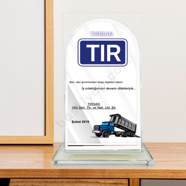 Ekonomik Teşekkür Plaketi online tasarla