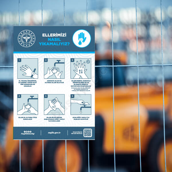 Covid Ellerimizi Nasıl Yıkamalıyız online tasarla